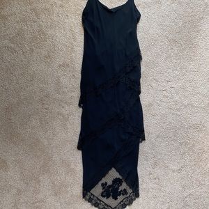 Vintage Victoria's Secret black negligee
